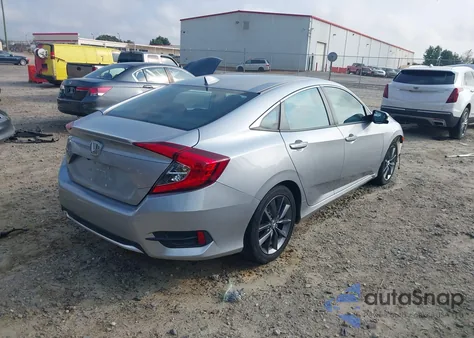 2021 Honda Civic Ex z USA, uszkodzony, nr VIN 2HGFC1F3XMH704380